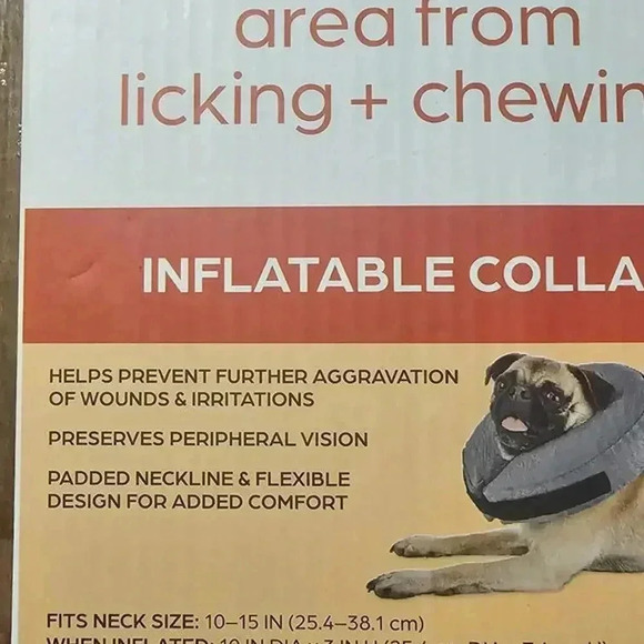 Well & Good Inflatable Collar for Dogs - Size Small - Picture 3 of 4